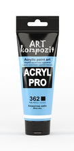 Load image into Gallery viewer, acrylic paint art kompozit, 75ml, 60 professional artist colours blue sky
