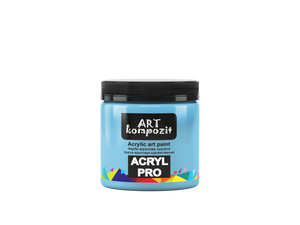 acrylic paint art kompozit, 430ml, professional artist colours blue sky