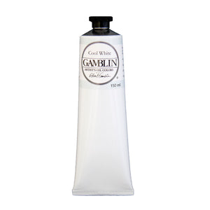 gamblin artist grade oil colors 150ml tubes cool white