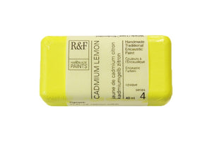 r & f encaustic paints 40 ml cadmium lemon