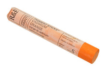 Load image into Gallery viewer, r &amp; f pigment sticks 38 ml cadmium orange
