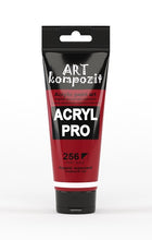 Load image into Gallery viewer, acrylic paint art kompozit, 75ml, 60 professional artist colours cadmium red
