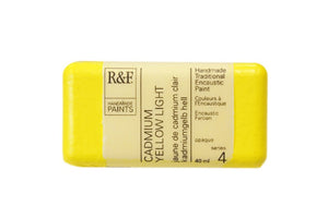 r & f encaustic paints 40 ml cadmium yellow light