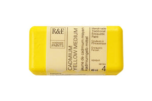 r & f encaustic paints 40 ml cadmium yellow medium