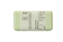 Load image into Gallery viewer, r &amp; f encaustic paints 40 ml celadon green
