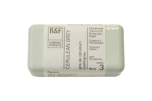 r & f encaustic paints 40 ml cerulean grey