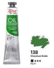 Load image into Gallery viewer, oil paint 45 ml tubes rosa gallery, professional artist colors, several colors chromium oxide
