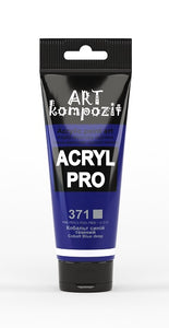 acrylic paint art kompozit, 75ml, 60 professional artist colours cobalt blue deep