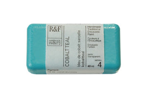 r & f encaustic paints 40 ml cobalt teal