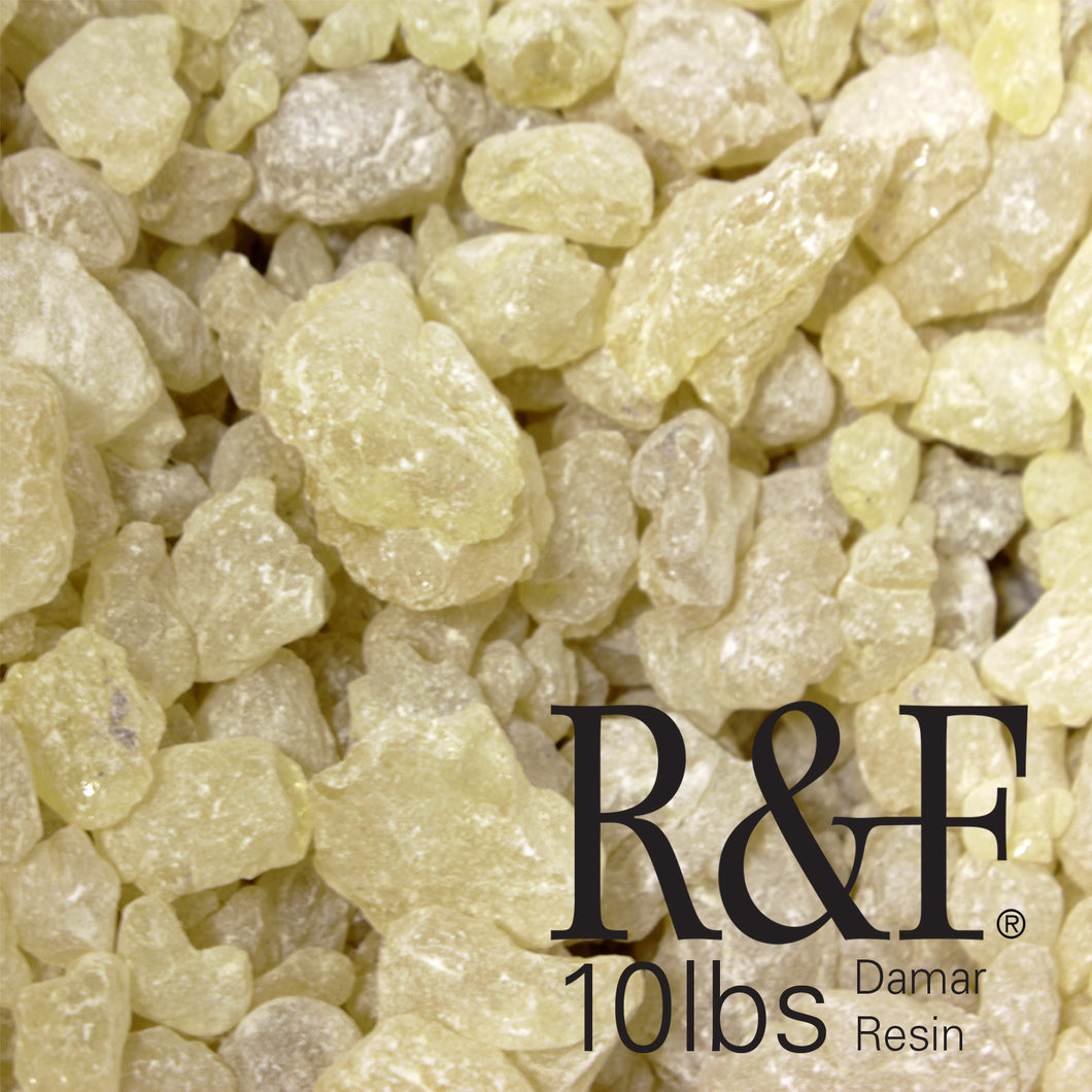 r&f damar resin crystals 10lb (4540g)