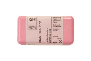r & f encaustic paints 40 ml dianthus pink