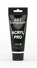 Load image into Gallery viewer, acrylic paint art kompozit, 75ml, 60 professional artist colours green deep
