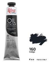 Load image into Gallery viewer, oil paint 45 ml tubes rosa gallery, professional artist colors, several colors indigo

