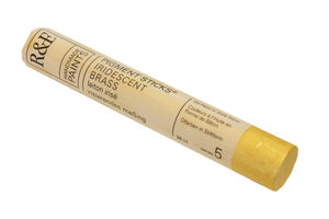r & f pigment sticks 38 ml iridescent  brass