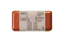 Load image into Gallery viewer, r &amp; f encaustic paints 40 ml iridescent copper
