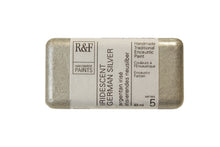 Load image into Gallery viewer, r &amp; f encaustic paints 40 ml iridescent german silver
