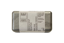 Load image into Gallery viewer, r &amp; f encaustic paints 40 ml iridescent pewter
