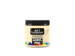 acrylic paint art kompozit, 430ml, professional artist colours ivory white