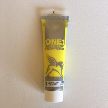 Load image into Gallery viewer, tempera artists one 100ml yellow light
