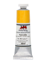 Load image into Gallery viewer, michael harding handmade oil paints 40 ml aureolin
