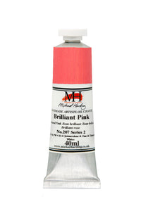 michael harding handmade oil paints 40 ml brilliant pink