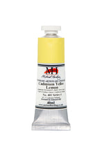 Load image into Gallery viewer, michael harding handmade oil paints 40 ml cadmium yellow lemon
