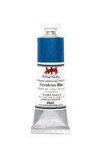 Load image into Gallery viewer, michael harding handmade oil paints 40 ml cerulean blue
