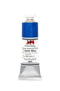 michael harding handmade oil paints 40 ml cobalt blue