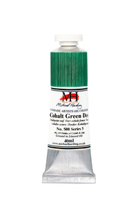 michael harding handmade oil paints 40 ml cobalt green deep