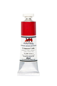 michael harding handmade oil paints 40 ml crimson lake