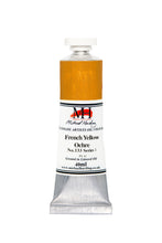 Load image into Gallery viewer, michael harding handmade oil paints 40 ml french yellow ochre
