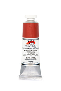 michael harding handmade oil paints 40 ml genuine chinese vermilion