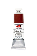 Load image into Gallery viewer, michael harding handmade oil paints 40 ml indian red

