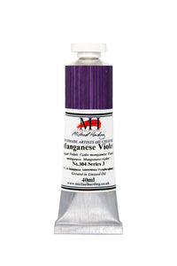 michael harding handmade oil paints 40 ml manganese violet