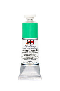 michael harding handmade oil paints 40 ml permanent green light