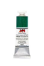 Load image into Gallery viewer, michael harding handmade oil paints 40 ml phthalo green lake

