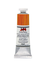 Load image into Gallery viewer, michael harding handmade oil paints 40 ml quinacridone gold
