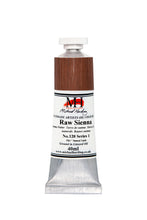Load image into Gallery viewer, michael harding handmade oil paints 40 ml raw sienna

