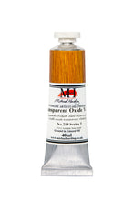 Load image into Gallery viewer, michael harding handmade oil paints 40 ml transparent oxide yellow
