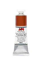 Load image into Gallery viewer, michael harding handmade oil paints 40 ml venetian red
