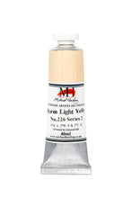 Load image into Gallery viewer, michael harding handmade oil paints 40 ml warm light yellow
