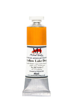 Load image into Gallery viewer, michael harding handmade oil paints 40 ml yellow lake deep
