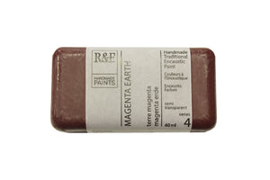 r & f encaustic paints 40 ml magenta earth