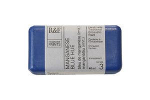 r & f encaustic paints 40 ml manganese blue hue