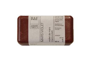 r & f encaustic paints 40 ml mars violet
