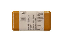 Load image into Gallery viewer, r &amp; f encaustic paints 40 ml mars yellow deep
