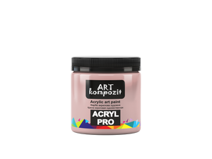 acrylic paint art kompozit, 430ml, professional artist colours naples rose