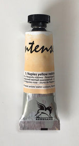 renesans intense-water watercolours tube 15 ml naples yellow reddish