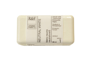 r & f encaustic paints 40 ml neutral white