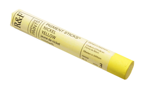 r & f pigment sticks 38 ml nickel yellow